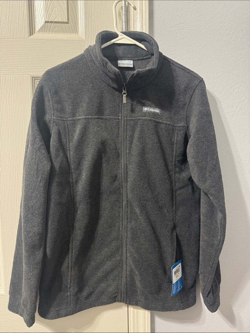 Columbia Youth XL Dark Gray Full-Zip Fleece Jacket
